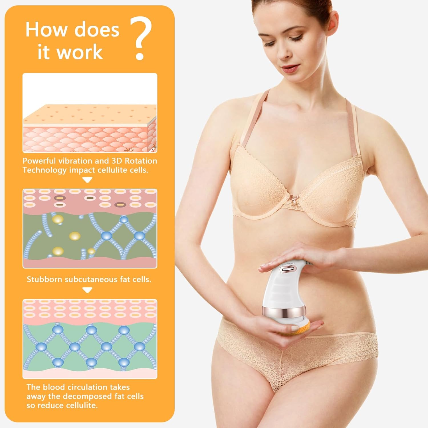 Body Sculpting Massager with 3 Pads, Adjustable Speed, Handheld Electric Massager for Full Body (1 Pc) Body Sculpting Massager with 3 Pads, Adjustable Speed, Handheld Electric Massager for Full Body (1 Pc)